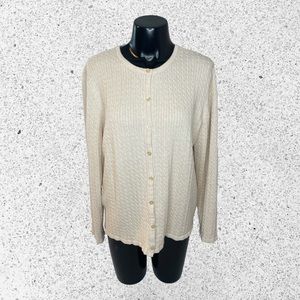 Karen Scott Women’s Cardigan. Size:XL
